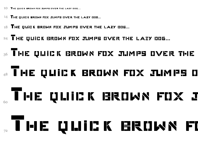 Complices 007 font waterfall